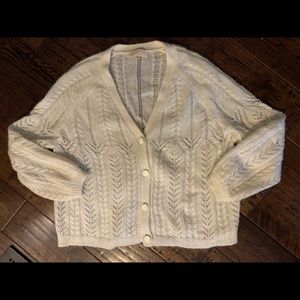 Sezane augustino ecru jumper medium